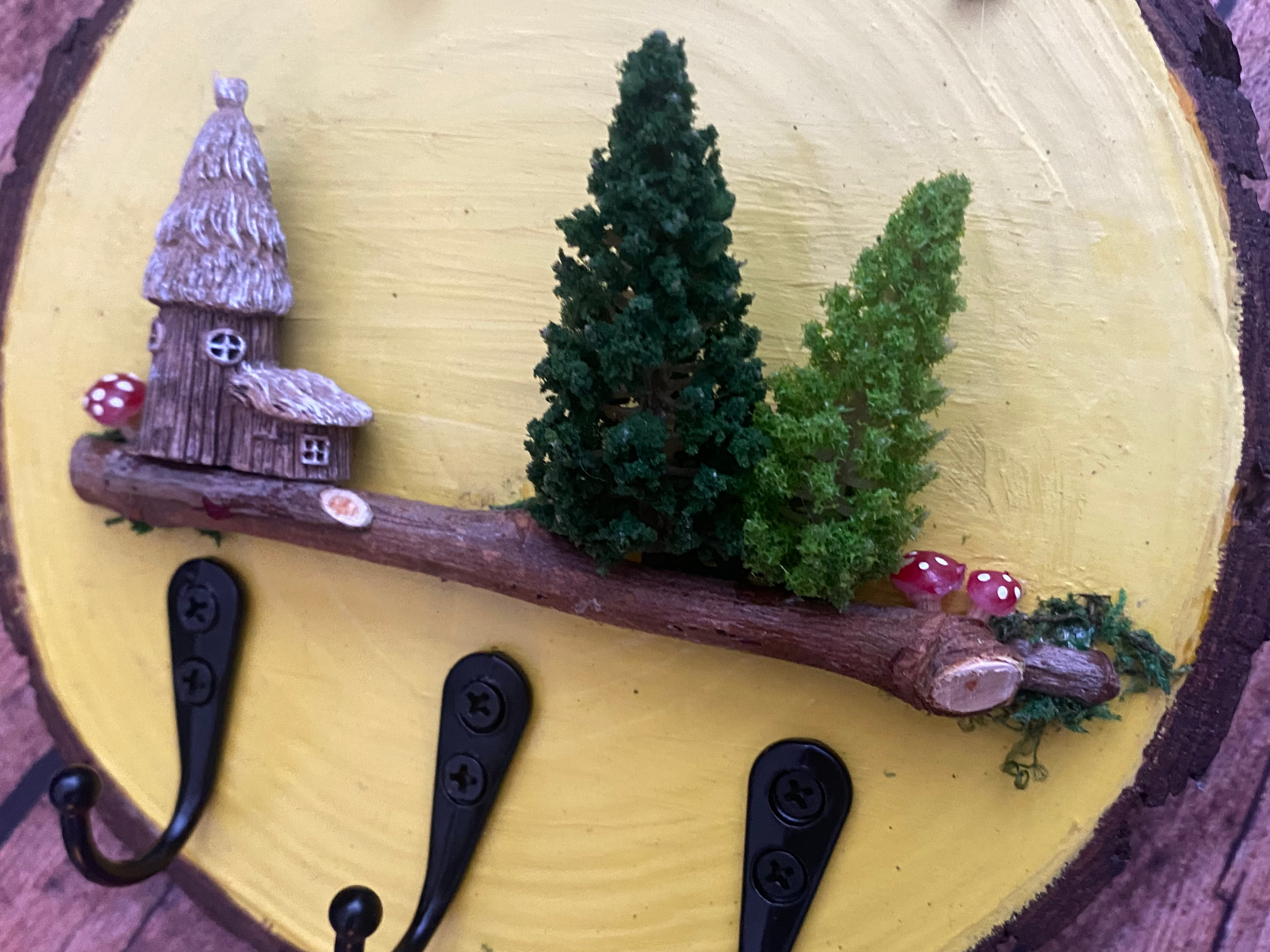 Yellow 3 key hook