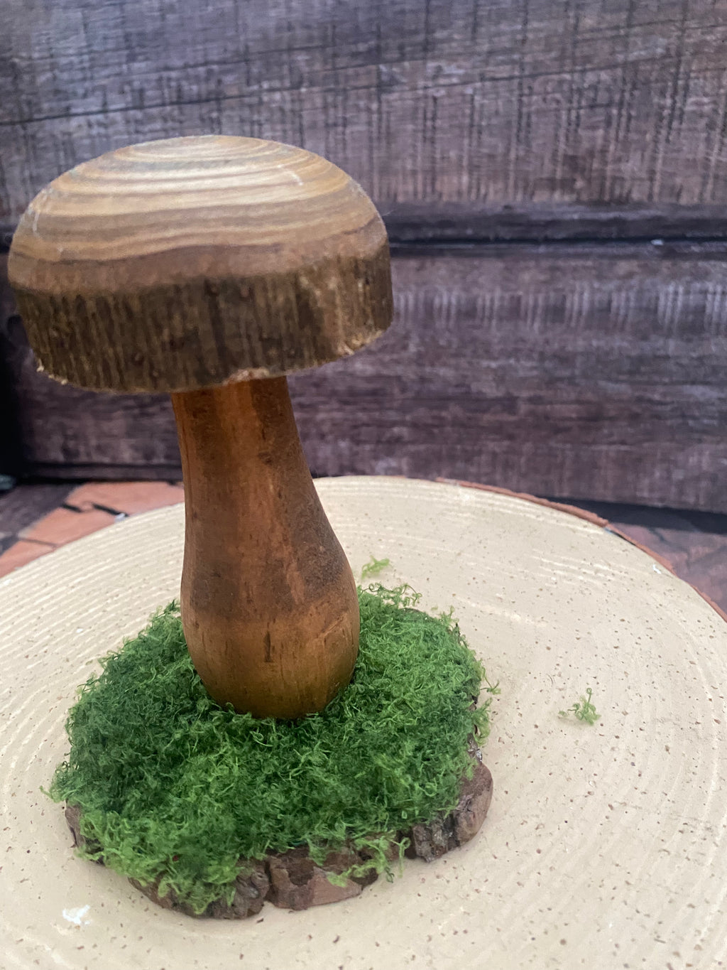 Medium natural mushroom