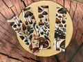 2x8 Vintage mushroom bookmark beige background