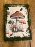Small stick and moss frame