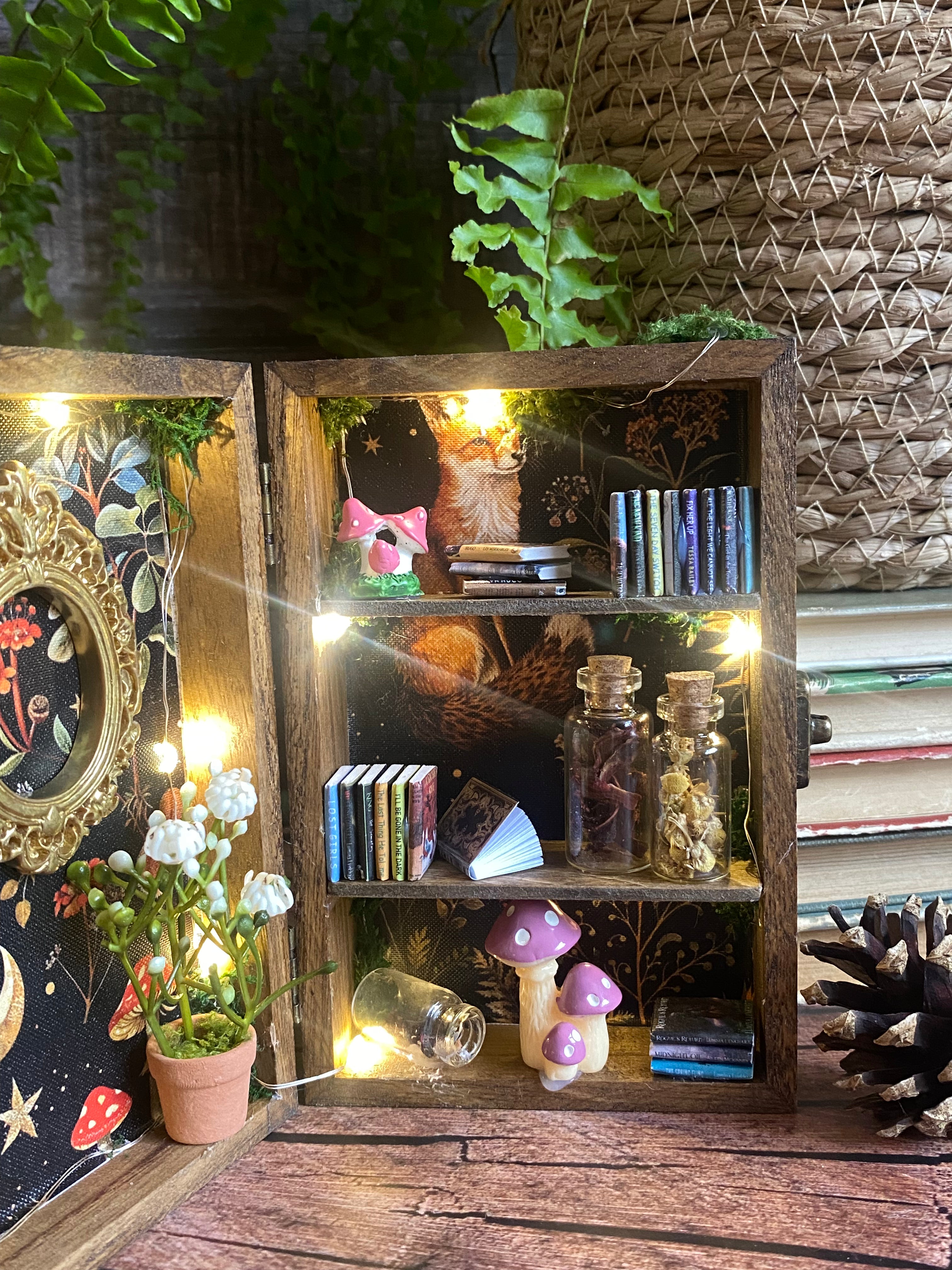 The Moss & Manuscript Book Nook