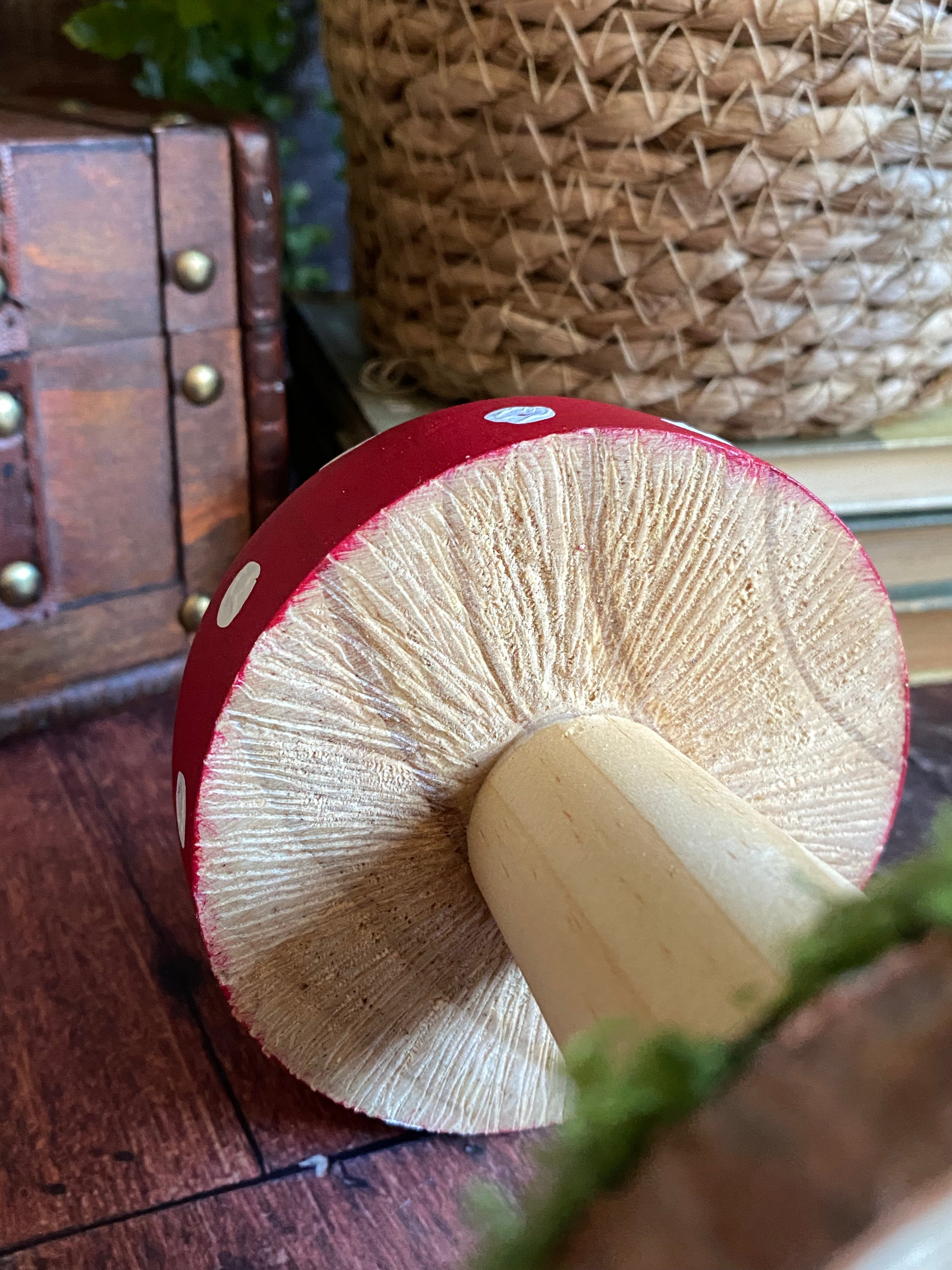 Red Fairytale Toadstool - 14cm