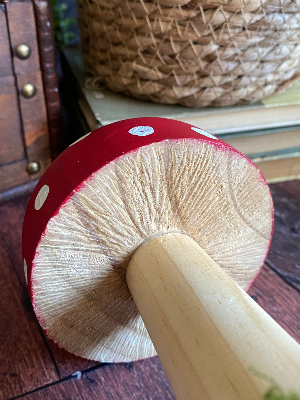 Red Fairytale Toadstool - 14cm
