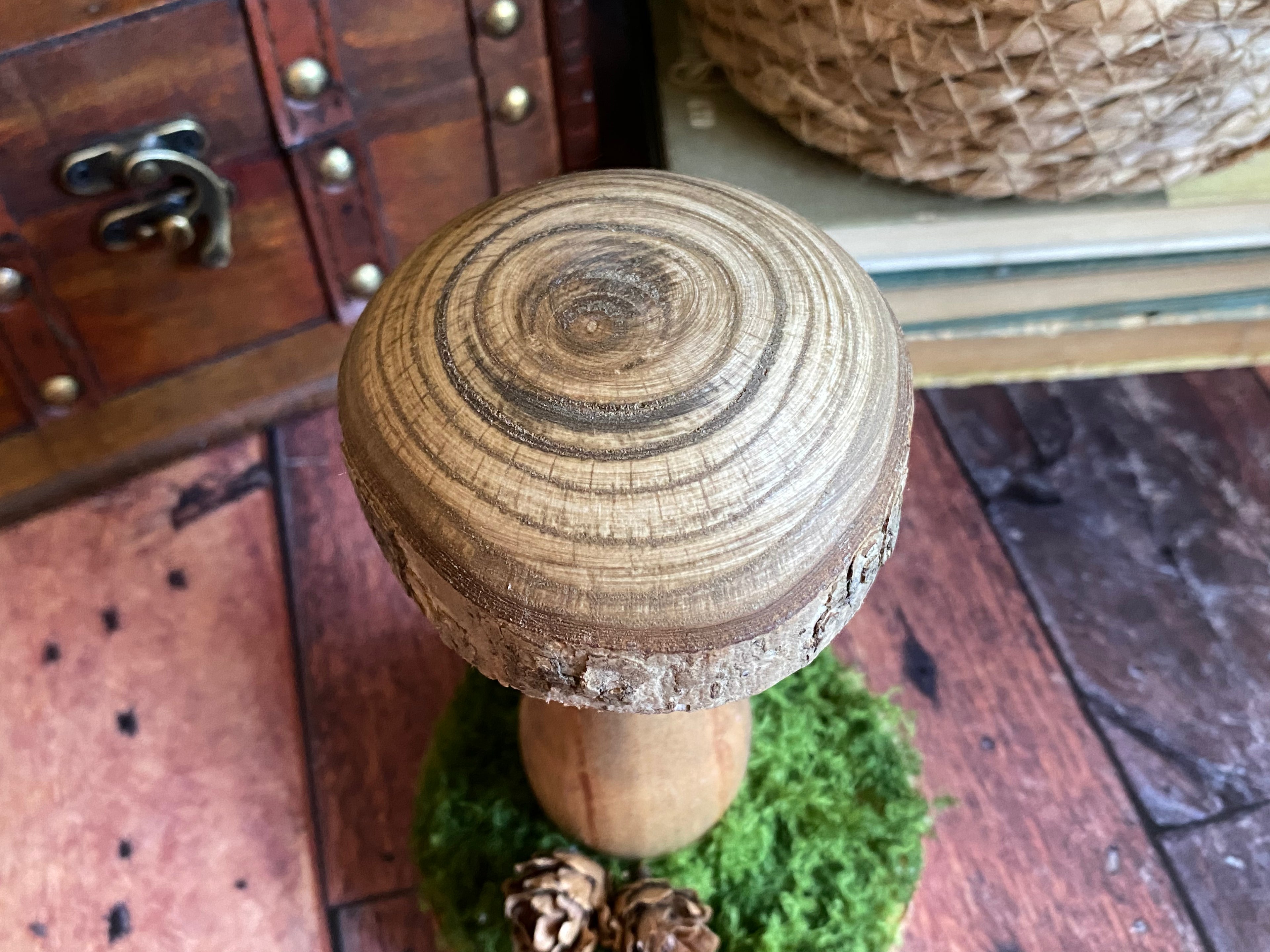 Woodland mushroom sculpture 16cm