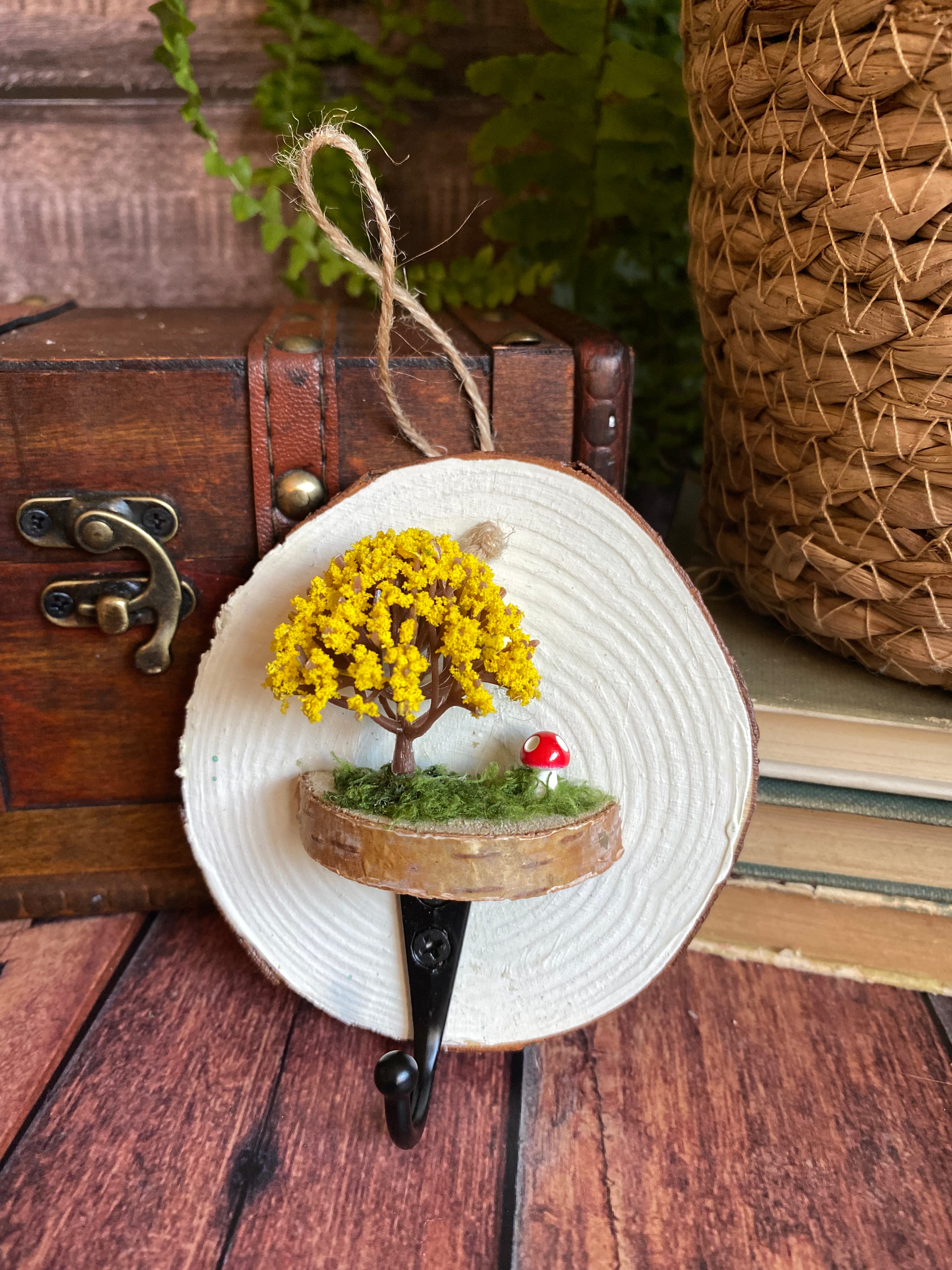 Yellow trumpet tree hook