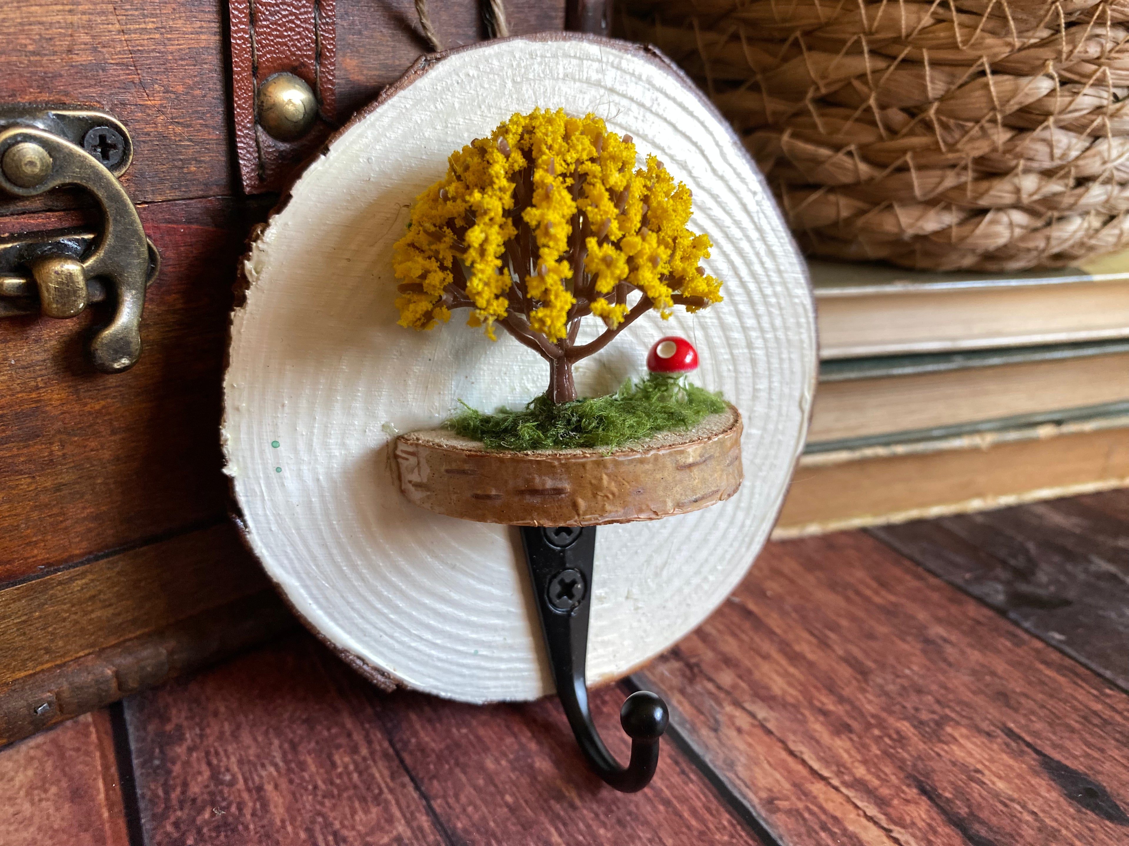 Yellow trumpet tree hook