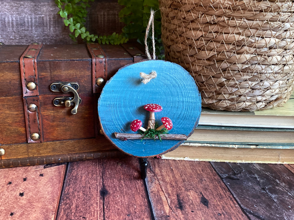 Blue hour mushroom hook