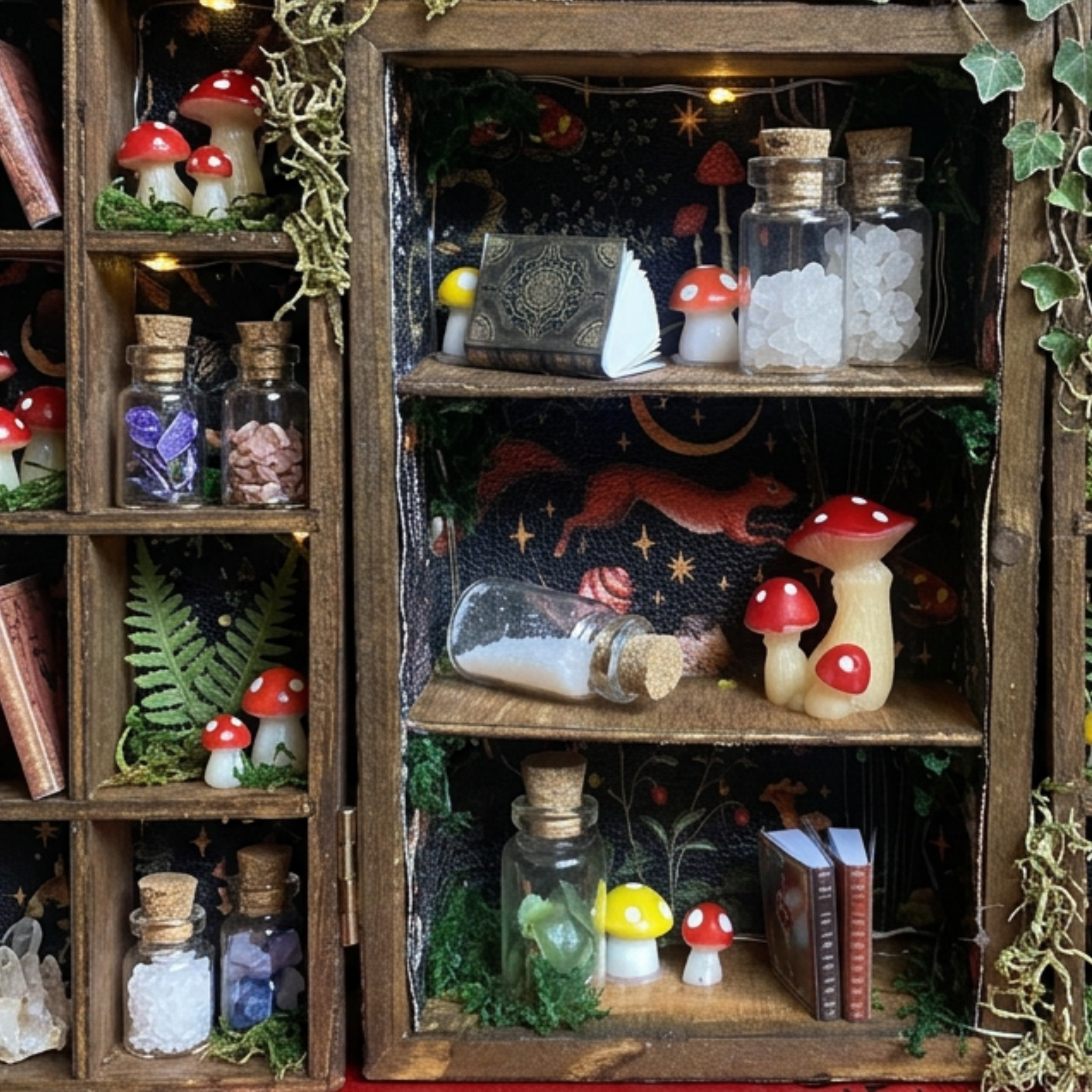 The Magic & Mushroom Book Nook